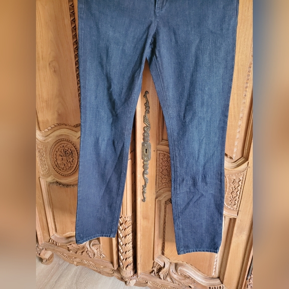 Kors Dark Navy Straight Jeans Size 10 Made In USA - Picture 7 of 8